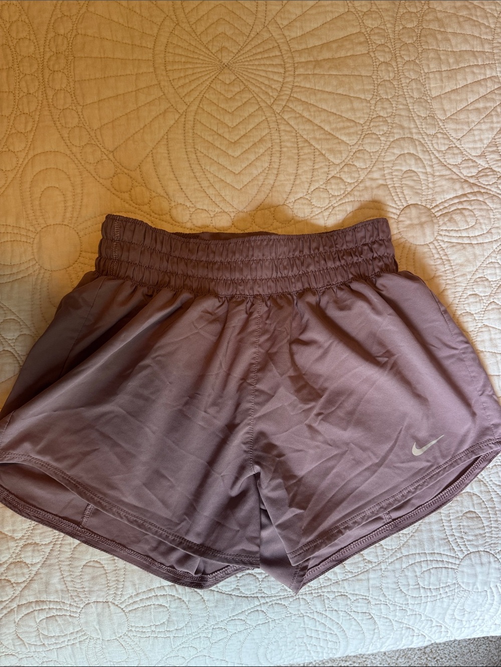Nike Women's Mauve Athletic Shorts